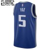 Dres Sacramento Kings De Aaron Fox Nike 2023-24 City Edition Plava Swingman - Dječji